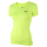 koszulka termoaktywna damska NIKE PRO COOL SHORT SLEEVE / 725745-702 - NIKE PRO COOL SHORT SLEEVE w sklepie internetowym Fitnesstrening.pl