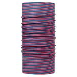 chusta do biegania BUFF ORIGINAL PINK FLUOR STRIPES / 113075.522.10.00 w sklepie internetowym Fitnesstrening.pl