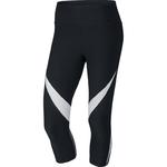 legginsy damskie 3/4 NIKE POWER LEGENDARY CAPRI FBRIC TWIST / 833326-010 w sklepie internetowym Fitnesstrening.pl