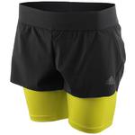 spodenki sportowe damskie ADIDAS GYM 2 IN 1 SHORT / S94491 w sklepie internetowym Fitnesstrening.pl