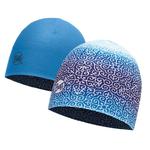 czapka dwustronna do biegania BUFF COOLMAX REVERSIBLE HAT BUFF DHARMA BLUE / 113677.707.10 w sklepie internetowym Fitnesstrening.pl