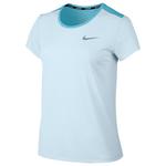 koszulka do biegania damska NIKE BREATHE RAPID TOP SHORT SLEEVE / 840173-411 - NIKE BREATHE RAPID TOP SHORT SLEEVE w sklepie internetowym Fitnesstrening.pl