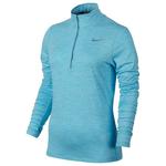 bluza do biegania damska NIKE ELEMENT HALF ZIP / 685910-432 - NIKE ELEMENT HALF ZIP w sklepie internetowym Fitnesstrening.pl