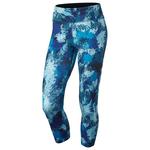 legginsy do biegania damskie 3/4 NIKE POWER ESSENTIAL CROP PRINT TIGHT / 848002-457 - NIKE POWER ESSENTIAL CROP PRINT TIGHT w sklepie internetowym Fitnesstrening.pl