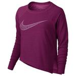 bluza sportowa damska NIKE DRY TOP LONG SLEEVE / 833652-665 - NIKE DRY TOP LONG SLEEVE w sklepie internetowym Fitnesstrening.pl