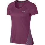 koszulka do biegania damska NIKE DRY MILER TOP SHORT SLEEVE FLASH / 923309-659 - NIKE DRY MILER TOP SHORT SLEEVE FLASH w sklepie internetowym Fitnesstrening.pl