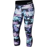 legginsy termoaktywne damskie 3/4 NIKE PRO CAPRI FLOWER / 855282-595 - NIKE PRO CAPRI FLOWER w sklepie internetowym Fitnesstrening.pl