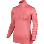 bluza termoaktywna damska NIKE PRO WARM TOP LONG SLEEVE HALF ZIP / 803145-655 - NIKE PRO WARM TOP LONG SLEEVE HALF ZIP w sklepie internetowym Fitnesstrening.pl