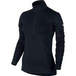 bluza termoaktywna damska NIKE PRO WARM TOP LONG SLEEVE HALF ZIP / 803145-010 - NIKE PRO WARM TOP LONG SLEEVE HALF ZIP w sklepie internetowym Fitnesstrening.pl