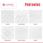 Pokrowiec na materac - JANPOL, Rozmiar - 80x200 cm, Pokrowiec - Silver Protect - NEGOCJUJ CENY w sklepie internetowym Nynok.PL