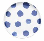 PORCELANOWY TALERZYK NA PRZYSTAWKI NUOVA R2S - INDIGO 15,5 cm (1702 INDI) kropki w sklepie internetowym Przestrzen.com.pl