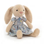 MASKOTKA JELLYCAT - KRÓLICZEK LOTTIE w kwiatowej sukience - 27 cm w sklepie internetowym Przestrzen.com.pl