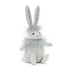 MASKOTKA JELLYCAT - KRÓLIK KRÓLICZEK Flumpet SZARY - 18 cm w sklepie internetowym Przestrzen.com.pl