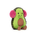 MASKOTKA Avocado AWOKADO w NAUSZNIKACH - 17 cm WARZYWA z JELLYCAT w sklepie internetowym Przestrzen.com.pl