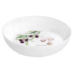 TALERZ GŁĘBOKI z PORCELANY Home & Kitchen - 18 cm w sklepie internetowym Przestrzen.com.pl