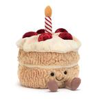MASKOTKA JELLYCAT - UŚMIECHNIĘTE CIASTKO - Tort urodzinowy ze świeczką w sklepie internetowym Przestrzen.com.pl