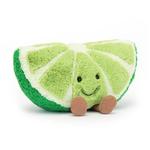 MASKOTKA Amuseable Lime UŚMIECHNIĘTA LIMONKA kawałek 25 cm - OWOCE JELLYCAT w sklepie internetowym Przestrzen.com.pl