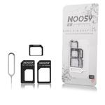 ADAPTER KARTY SIM (nano/microSIM) NOOSY czarny+ kluczyk w sklepie internetowym Magboss-Economy.pl