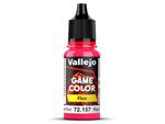 Vallejo Game Color 72157 Fluorescent Red (18ml) w sklepie internetowym Aerograf-Fengda