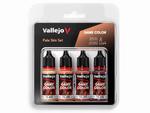 Vallejo Game Color Set 72379 Pale Skin Set (4x18ml) w sklepie internetowym Aerograf-Fengda