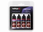 Vallejo Game Color Set 72382 Purple Color Set (4x18ml) w sklepie internetowym Aerograf-Fengda