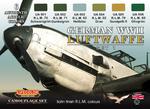 Zestaw kamuflażowych farb LifeColor CS06 GERMAN WWII LUFTWAFFE SET1 w sklepie internetowym Aerograf-Fengda