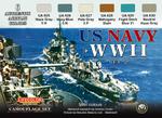 Zestaw kamuflażowych farb LifeColor CS25 US NAVY WII SET2 w sklepie internetowym Aerograf-Fengda