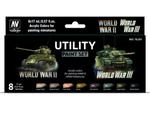 Vallejo Model Color Wargames 70201 Utility Paint Set (8) w sklepie internetowym Aerograf-Fengda