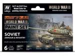 Vallejo Model Color WWII 70202 Soviet Armour & Infantry (6) w sklepie internetowym Aerograf-Fengda