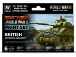 Vallejo Model Color WWII 70204 British Armour & Infantry (6) w sklepie internetowym Aerograf-Fengda