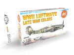 AK Acrylics 3Gen AIRCRAFT SET AK11718 WWII Luftwaffe Late War Colors SET 3G (6x17ml) w sklepie internetowym Aerograf-Fengda