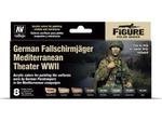 Vallejo Model Color set 70188 German Fallschirmjäger Mediterranean Theater WWII by J.Ortiz (8x17ml) w sklepie internetowym Aerograf-Fengda