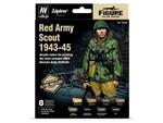 Vallejo Model Color set 70248 Alpine Red Army Scout 1943-45 by Jaume Ortiz (8x17ml) + FIGURE w sklepie internetowym Aerograf-Fengda