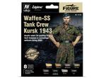 Vallejo Model Color set 70249 Alpine Waffen-SS Tank Crew, Kursk 1943 by J.Ortiz (8x17ml) + FIGURE w sklepie internetowym Aerograf-Fengda