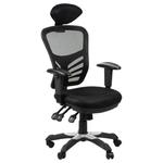 Fotel obrotowy biurowy HG-0001H/CZARNY krzesło obrotowe w sklepie internetowym Stema