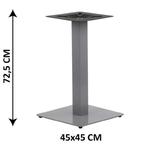 Podstawa stolika SH-5002-5/A, 45x45 cm (stelaż stolika), kolor alu w sklepie internetowym Stema