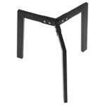 Stelaż ramowy ławy/stolika kawowego NY-L02 - średnica 55 cm, czarny, wysokość 42 cm w sklepie internetowym Stema