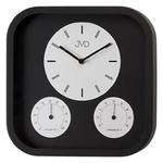 Zegar ścienny JVD H1525.1 Termometr Higrometr w sklepie internetowym ZegaryZegarki.pl