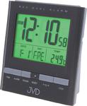Budzik JVD RB92.2 Termometr, dwa alarmy, DCF77 w sklepie internetowym ZegaryZegarki.pl