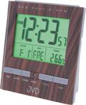 Budzik JVD RB92.3 Termometr, dwa alarmy, DCF77 w sklepie internetowym ZegaryZegarki.pl