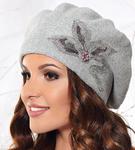 Beret Florencja rozm. 55-57 cm w sklepie internetowym Kocham Czapki