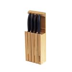 KYOCERA Style - stojak na noże bambusowy w sklepie internetowym Garneczki.pl