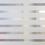 Folia okienna paski srebrne - LS11 szer. 152,4 cm w sklepie internetowym Profilms 