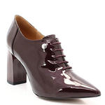 CAPRICE 9-23301-29 BORDO - Eleganckie sznurowane botki - Bordo || Marsala w sklepie internetowym Tymoteo.pl