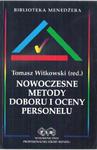 WITKOWSKI NOWOCZESNE METODY DOBORU I OCENY PERSONE w sklepie internetowym otoksiazka24.pl