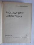 Robert Martin Eisberg Podstawy fizyki współczesnej w sklepie internetowym otoksiazka24.pl