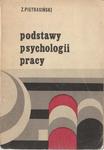 PIETRASIŃSKI PODSTAWY PSYCHOLOGII PRACY FAKTURA w sklepie internetowym otoksiazka24.pl