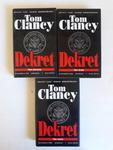 Tom Clancy Dekret 3 tomy wydanie 1 w sklepie internetowym otoksiazka24.pl