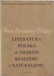 LITERATURA W OKRESIE REALIZMU I NATURALIZMU t. 1 w sklepie internetowym otoksiazka24.pl
