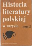 WILKOŃ HISTORIA LITERATURY POLSKIEJ W ZARYSIE T 2 w sklepie internetowym otoksiazka24.pl